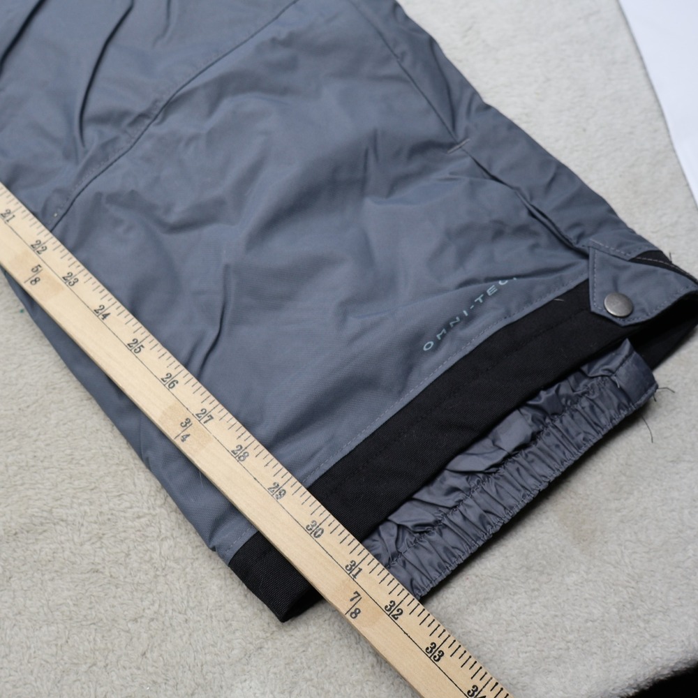 Columbia Snow Pants Mens XL Gray Arctic Trip Omni-Heat Waterproof Ski Winter - Picture 11 of 14